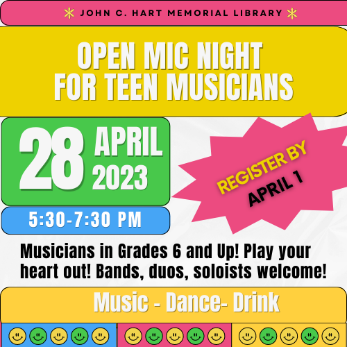 Open Mic Teen Musicians