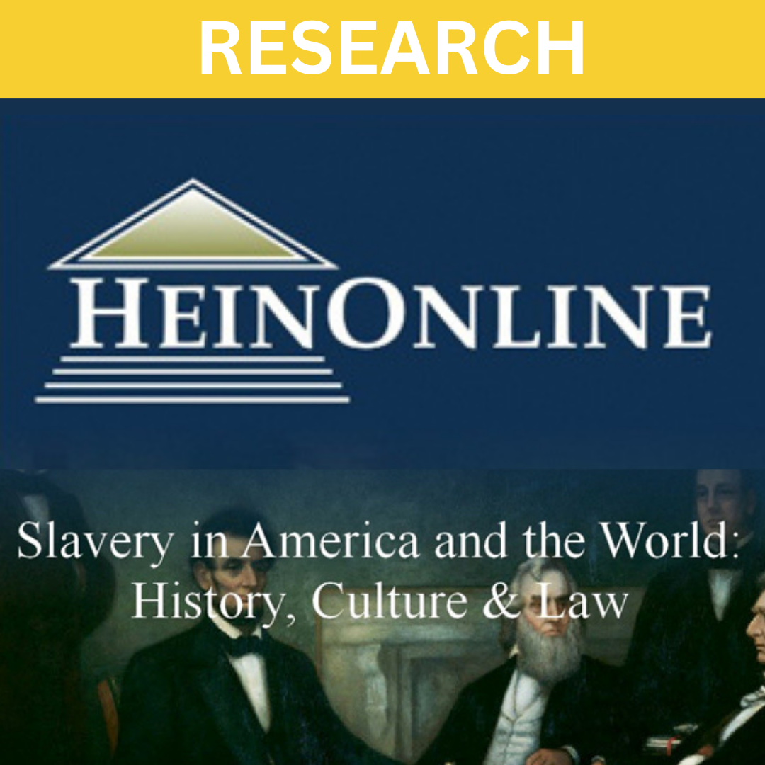 Slavery in America and the World: History, Culture & Law